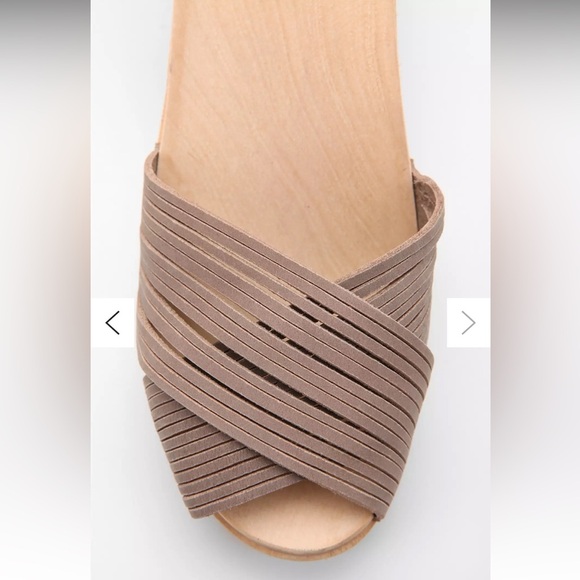 Swedish Hasbeens Olive Green Ankle Strap Sandal size 6/36 - Picture 12 of 12